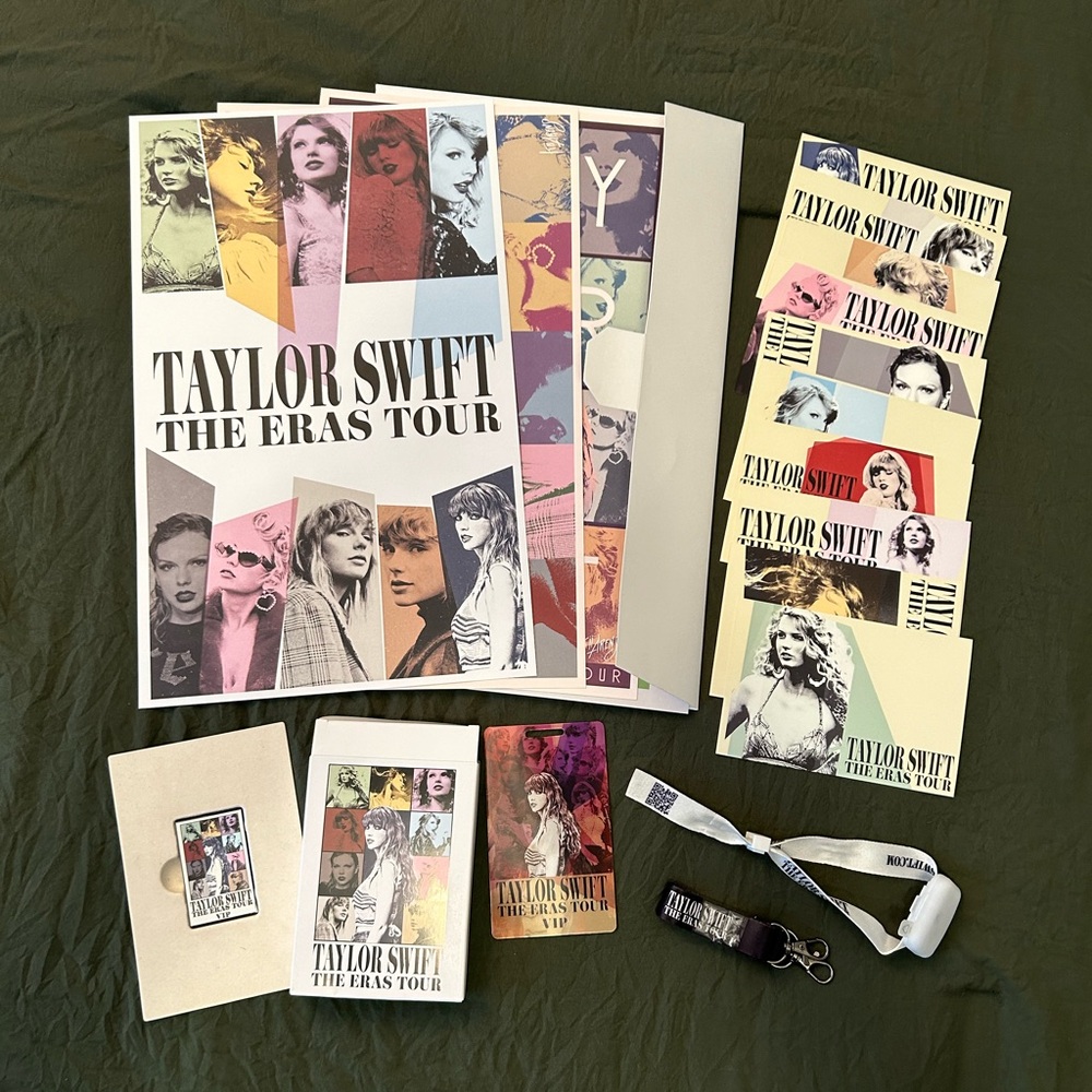 Taylor Swift The Eras Tour VIP Merch